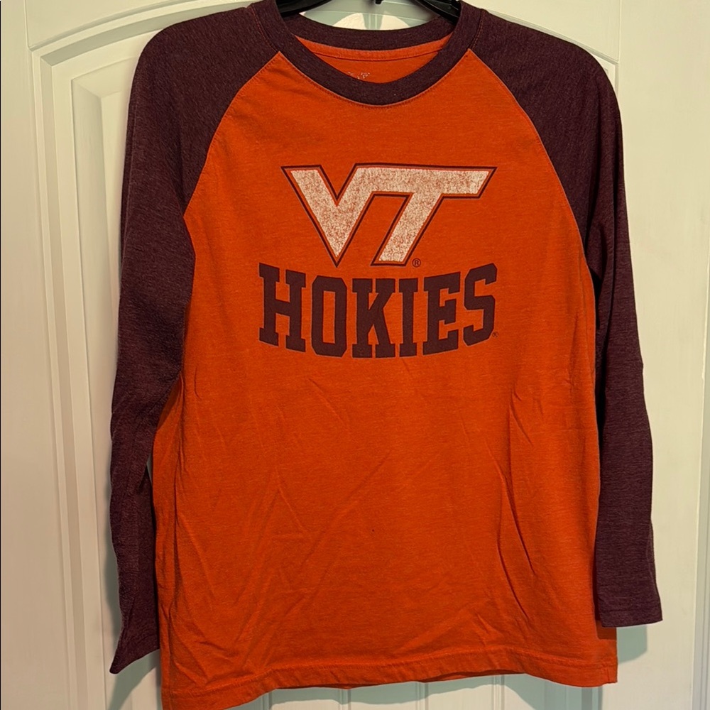 Nike Vibrant Orange and Deep Maroon Shirt